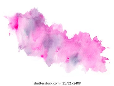 Brush Pink Watercolorimage Stock Illustration 1172172409 | Shutterstock