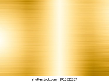 Brushed Gold Metal Background Texture