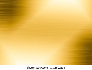 Brushed Gold Metal Background Texture