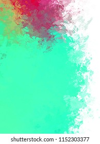 Brushed Painted Abstract Background. Brush stroked painting.