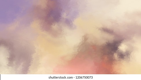 Brushed Painted Abstract Background. Brush stroked painting. - Shutterstock ID 1206750073