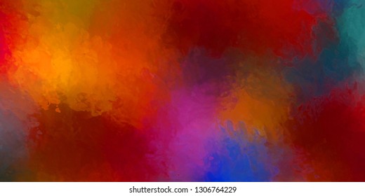 Brushed Painted Abstract Background. Brush stroked painting.