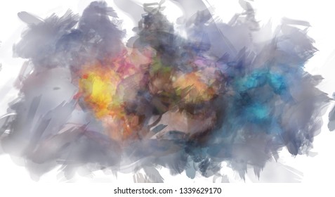 Similar Images, Stock Photos & Vectors of Creative abstract painting