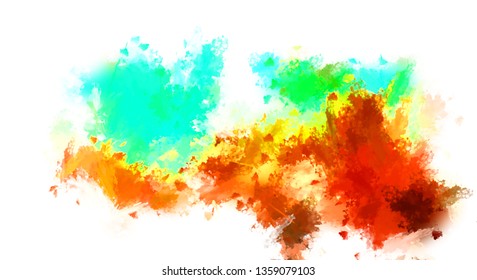 Similar Images, Stock Photos & Vectors of Brushed Painted Abstract