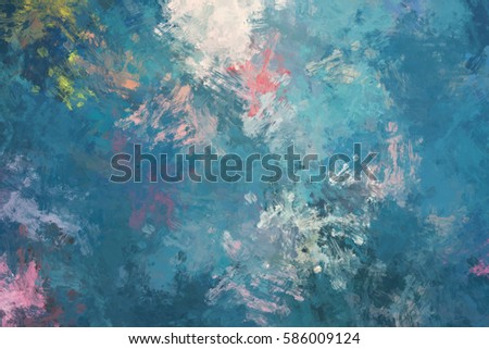 Brushed Painted Abstract Background. Brush stroked painting.
