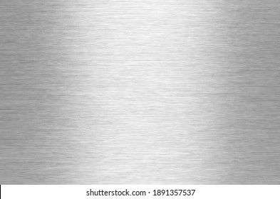 Brushed Silver Metal Texture Background