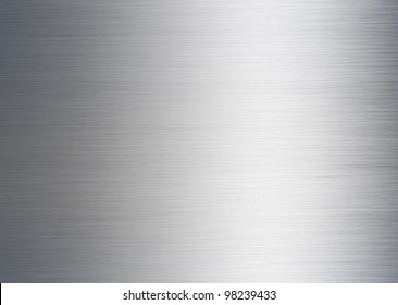 Brushed Silver Metallic Background