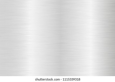 Brushed Steel Background Metal Texture 3d Stock Illustration 1115339318 ...