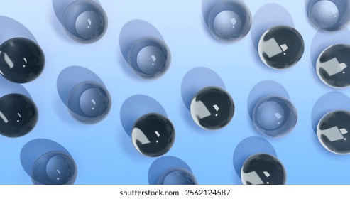 Bubble Background 3D Cartoon Render