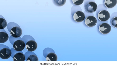 Bubble Background 3D Cartoon Render