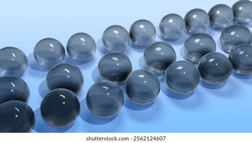 Bubble Background 3D Cartoon Render