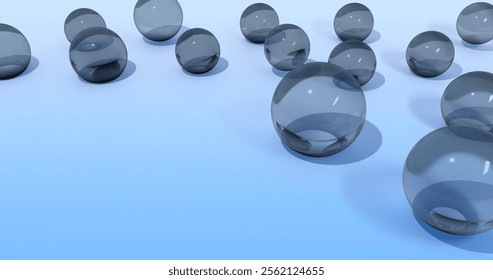 Bubble Background 3D Cartoon Render