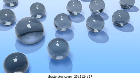 Bubble Background 3D Cartoon Render