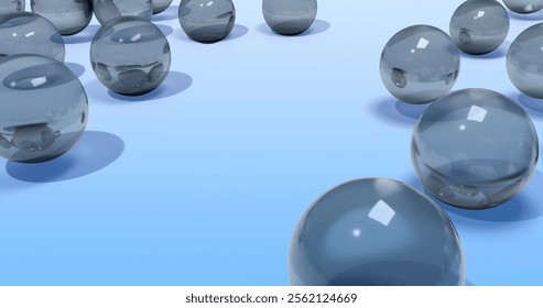 Bubble Background 3D Cartoon Render