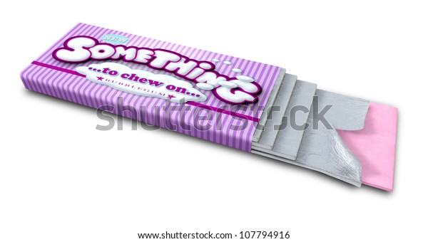 Bubble Gum Branded Something Chew On Stock Illustration 107794916 Bubble Gum Branded Something Chew On Stock Illustration 107794916