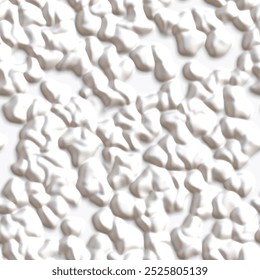 Bubble plastic seamless pattern. Seamless Hi-res (8000x8000) texture, realistic polyethylene bubble packaging. Fashion graphic background design. Modern stylish abstract texture.