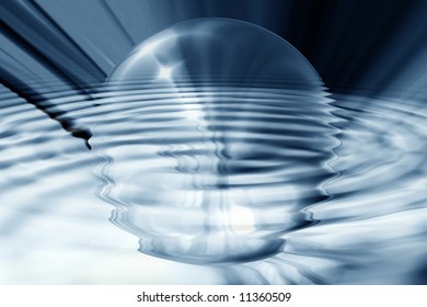 Bubble and ripples