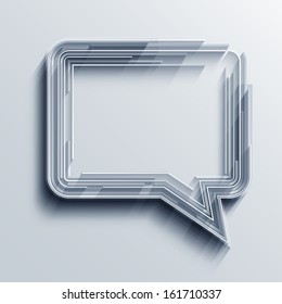  bubble speech background. 