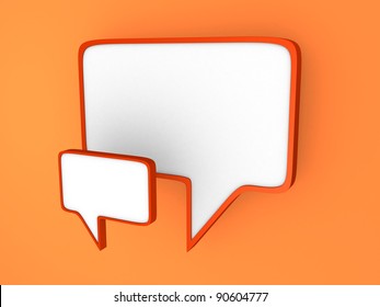 bubble talk - this is 3d render - Powered by Shutterstock - Get 15% off with code: PIKWIZARD15