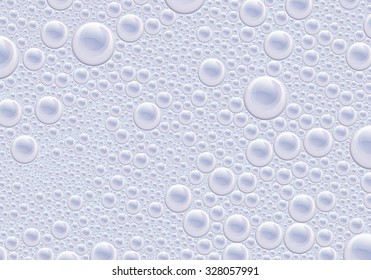 Bubble Texture Background. Big Foam Bubbles Pattern. Blue Ornament Of Soap Spheres. Stack Of Cells. Round Fizzy Cream. Wet Suds Wallpaper. Bath Wash Circle Bubbles Textured Surface. Bladder Texture.