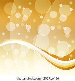 Bubbles And Wave Background Meaning White Circles And Ripple 