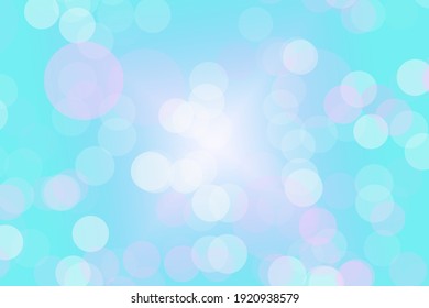 Bule Pink Color Bokeh Background 