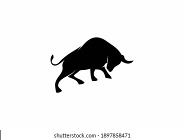 Similar Images, Stock Photos & Vectors Of Vector Of A Bull Design On 