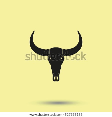 Similar – Image, Stock Photo Cow Skull and Shadow Bull