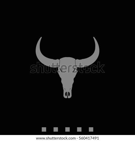 Similar – Image, Stock Photo Cow Skull and Shadow Bull