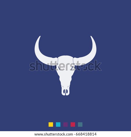 Similar – Image, Stock Photo Cow Skull and Shadow Bull