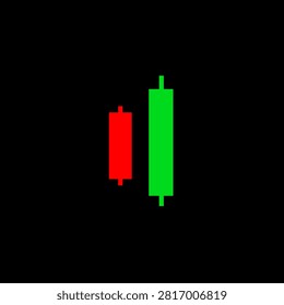 Bullish Engulfing pattern simple Candlestick 