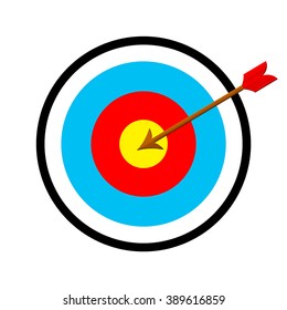 Archery Bullseye Images Stock Photos Vectors Shutterstock