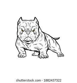 bully americanbully logo dog pitbull