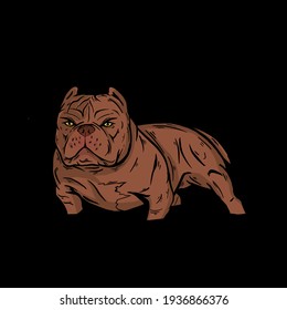 Bully Americanbully Logo Dog Pitbull