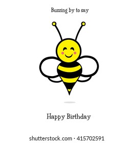 3,306 Happy birthday bee Images, Stock Photos & Vectors | Shutterstock