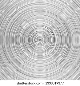 Bump Map For 3d Modeling. Stainless Steel Texture. Black And White Spiral Abstract Background. Abstract Spiral Element. Swirl, Twirl, Rotating Shape. 3d Illustration.