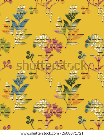 bunch of flowers composition is looking good All over design 