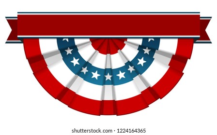 Bunting American Flag