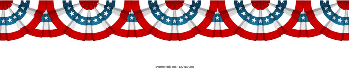 Bunting American Flag