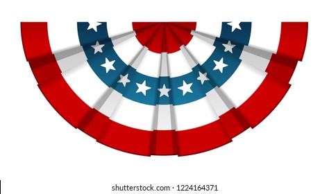 Bunting American Flag