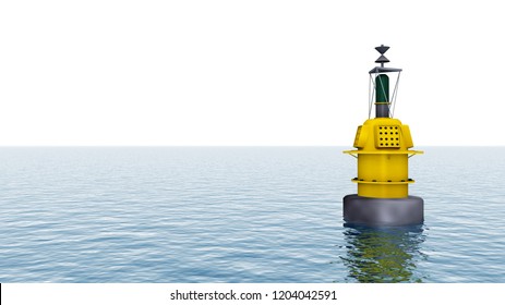 Buoy in the sea
Computer generated 3D illustration