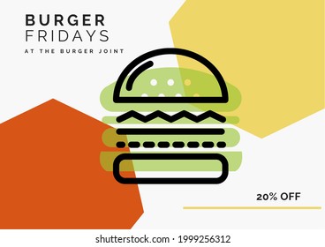 Burguer Fridays With Discount At The Burguer Joint