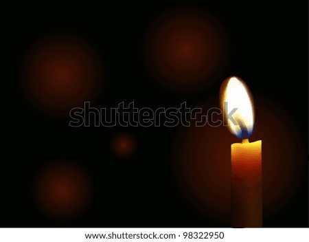 Similar – Image, Stock Photo candlelight Illuminate