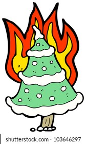 Similar Images, Stock Photos &amp; Vectors of burning christmas tree