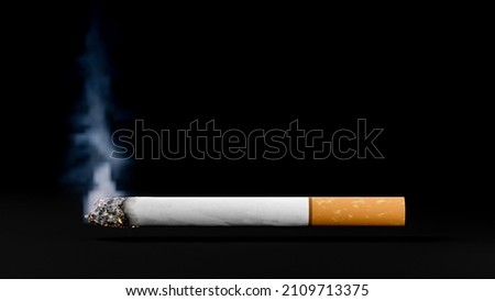 Similar – smoking time. Smoking Hand