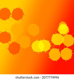 Burning fire flames. Abstract background. Modern pattern.  illustration for design.