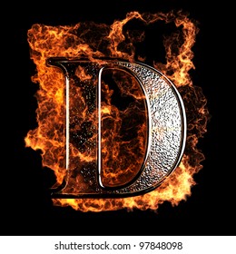 D Fiery Letter Font Images, Stock Photos & Vectors | Shutterstock