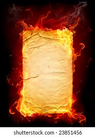 Burning Paper