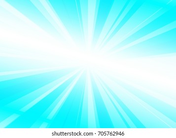 Burst Background With Blue Color