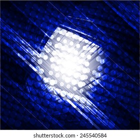 Burst light technology background 